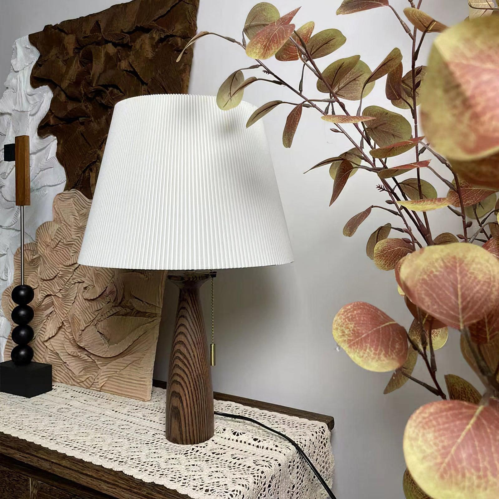 Soma Table Lamp Nora Wood