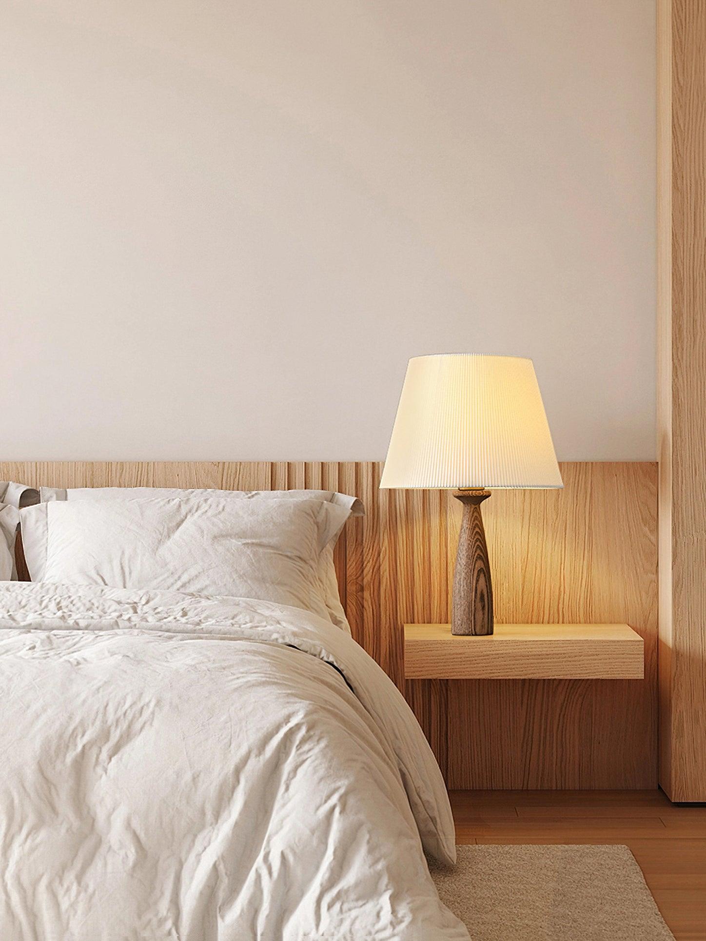 Soma Table Lamp Nora Wood