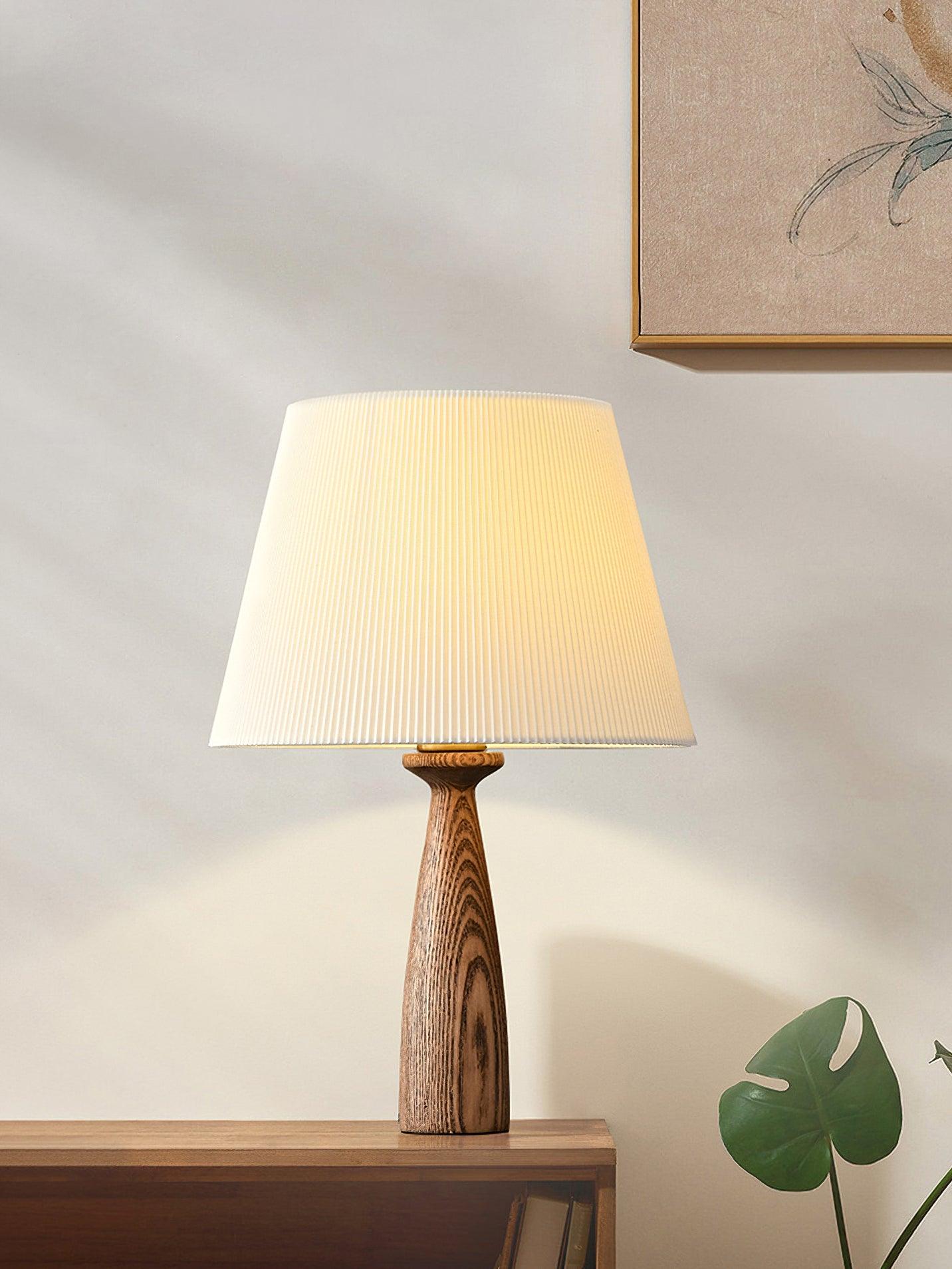 Soma Table Lamp Nora Wood