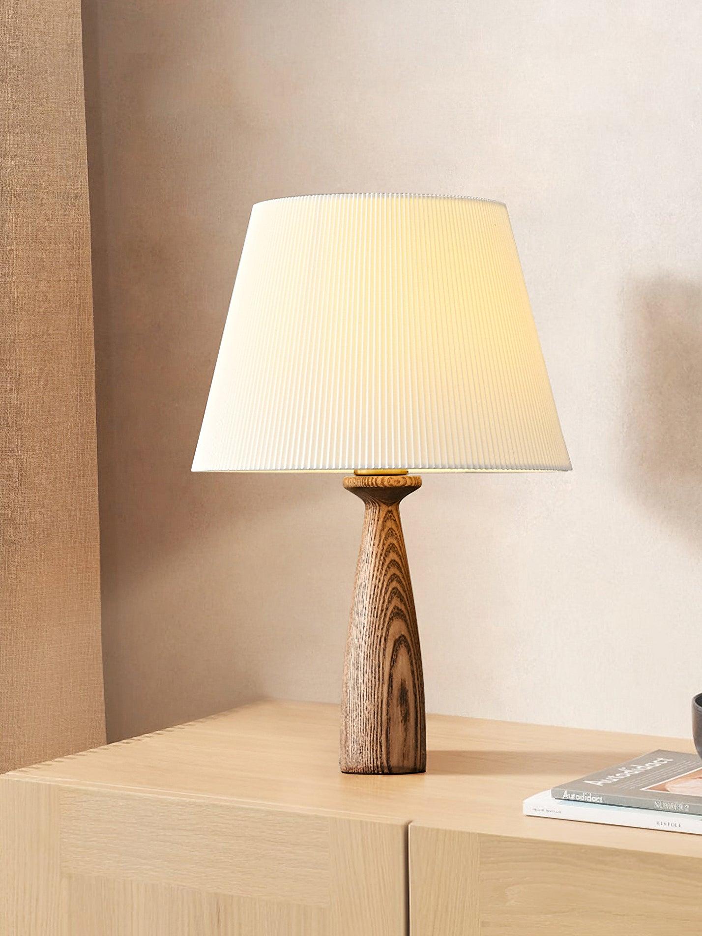 Soma Table Lamp Nora Wood