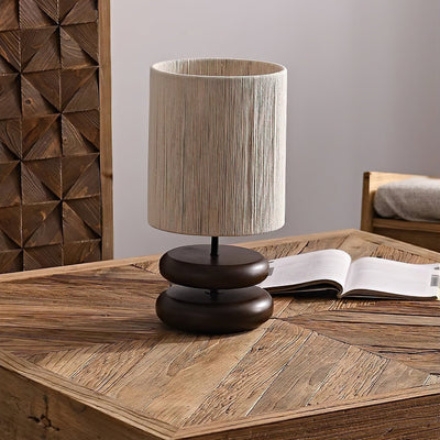 Morgan Minimalist Wood Table Lamp