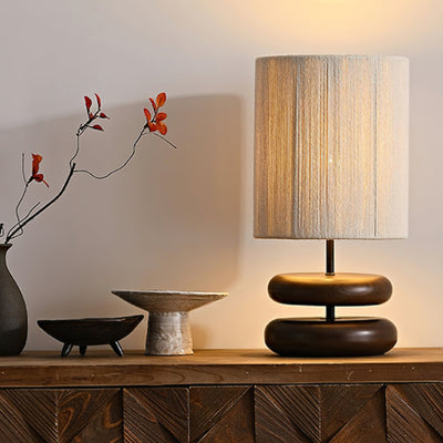 Morgan Minimalist Wood Table Lamp