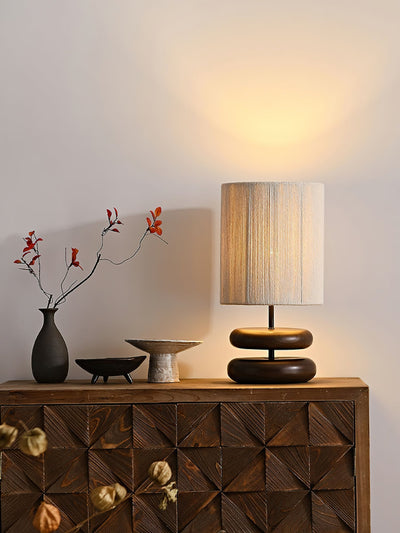 Morgan Minimalist Wood Table Lamp