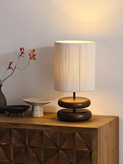 Morgan Minimalist Wood Table Lamp