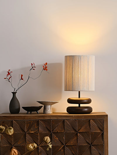 Morgan Minimalist Wood Table Lamp