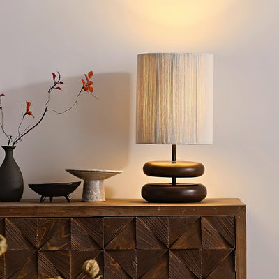 Morgan Minimalist Wood Table Lamp