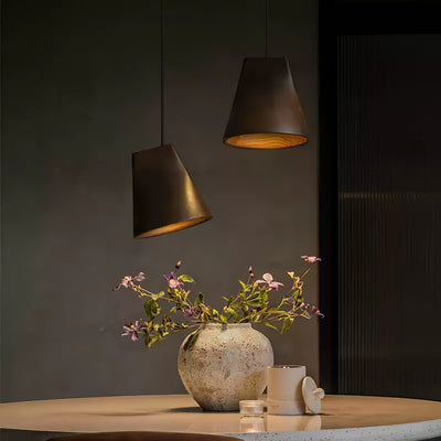 Sylorena Rustic Wood Pendant Light