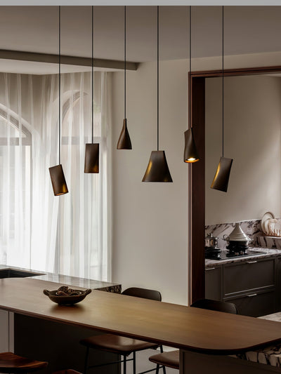 Sylorena Rustic Wood Pendant Light