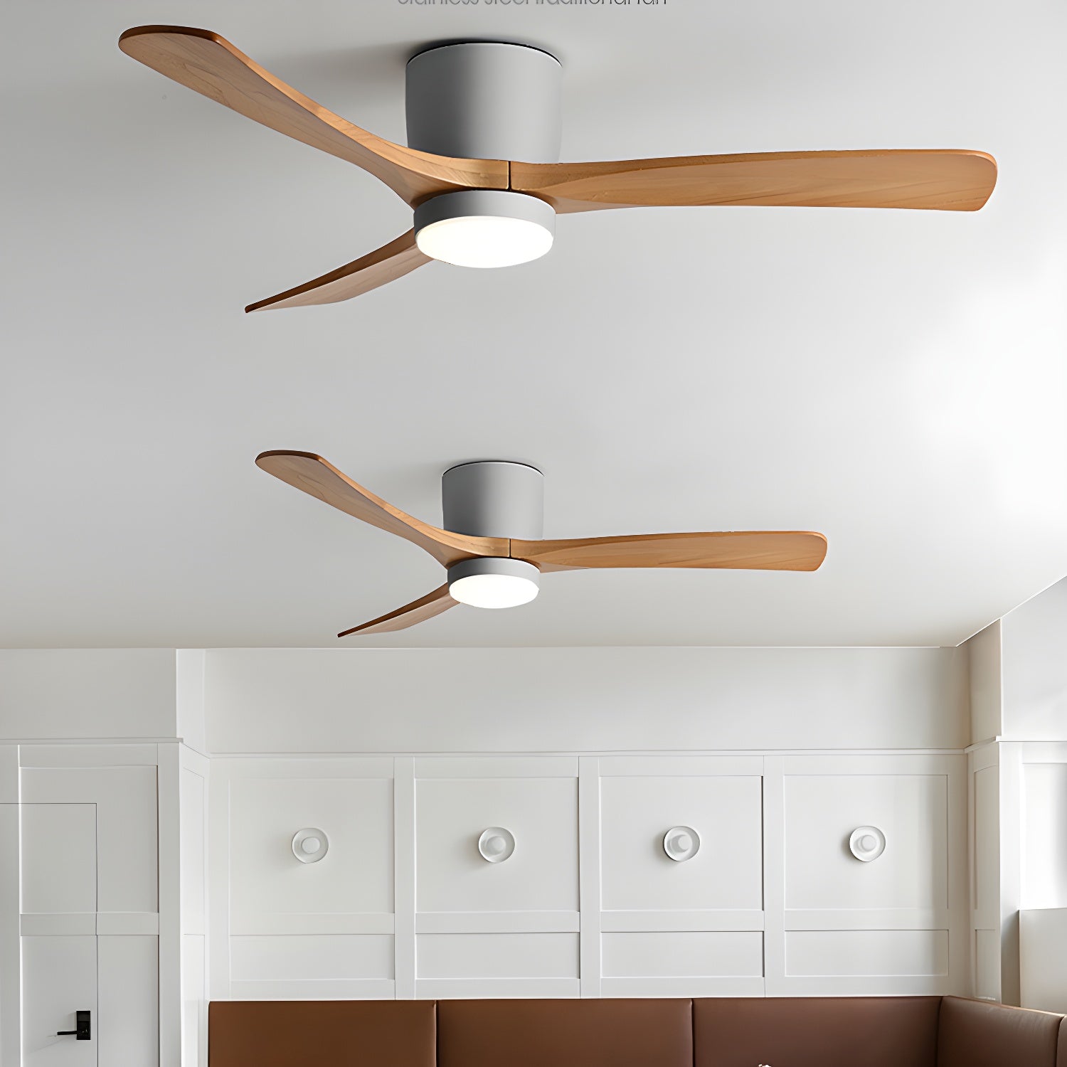 Dovervale Wooden Ceiling Fan Light