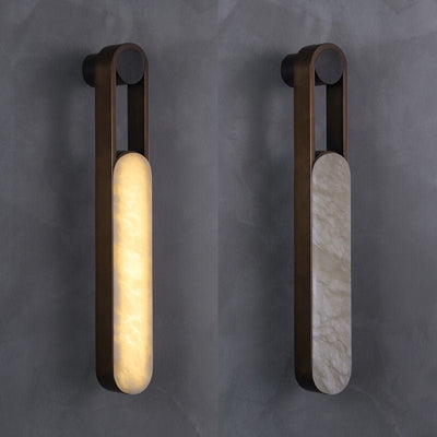 Albelira Alabaster Frame Wall Light