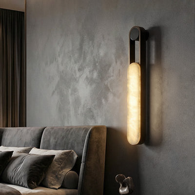 Albelira Alabaster Frame Wall Light
