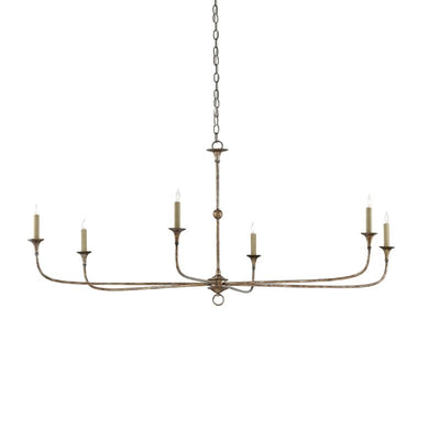 Lustra Candle Chandelier Elegant - Neutral Decor