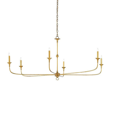 Lustra Candle Chandelier Elegant - Neutral Decor