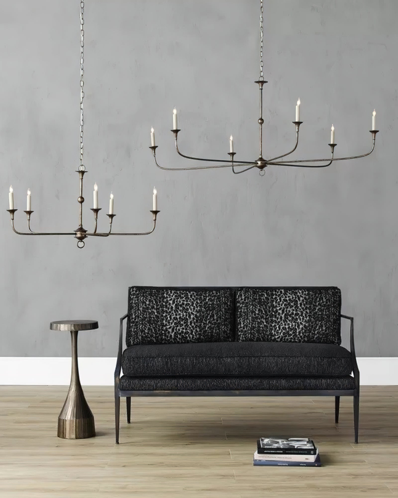 Lustra Candle Chandelier Elegant - Neutral Decor
