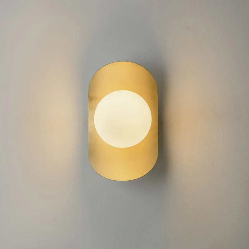 Aurecourt Brass Indoor Wall Light