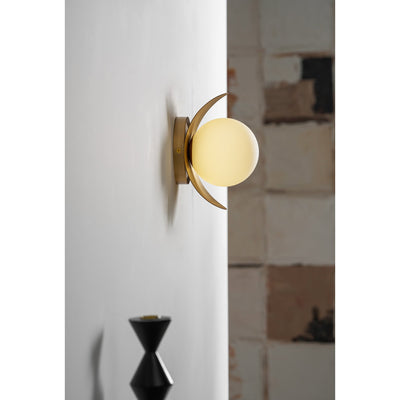 Aurecourt Brass Indoor Wall Light