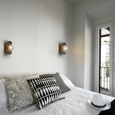 Aurecourt Brass Indoor Wall Light