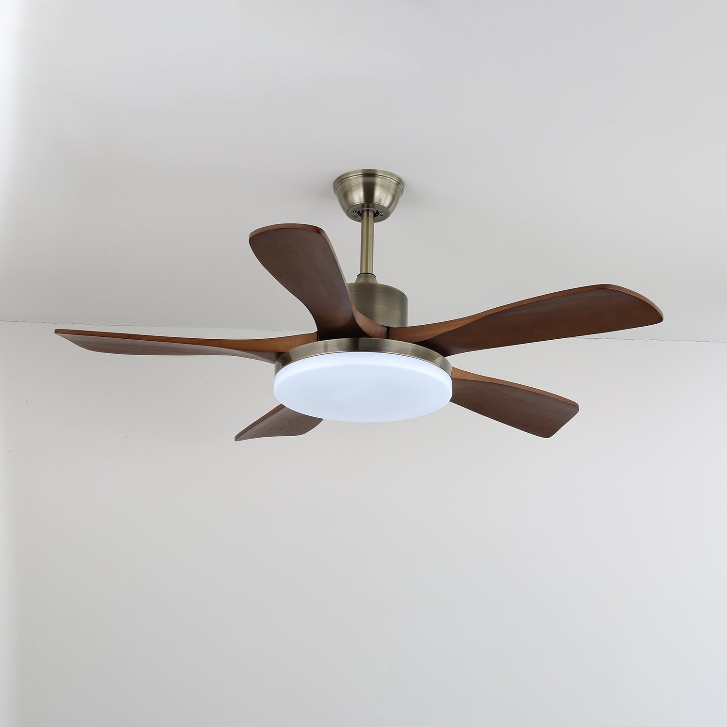 Elverena Wood Ceiling Fan Light