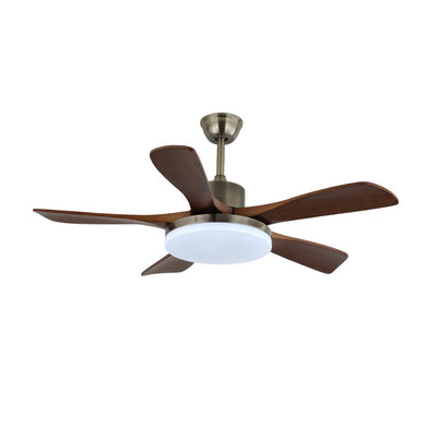 Elverena Wood Ceiling Fan Light