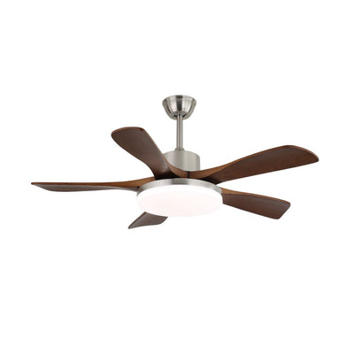 Elverena Wood Ceiling Fan Light