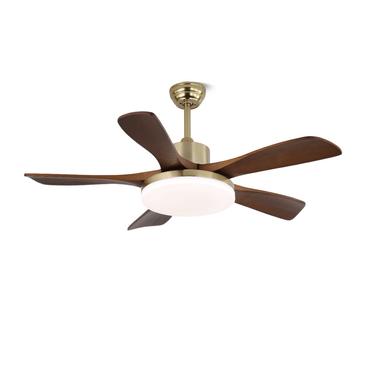 Elverena Wood Ceiling Fan Light