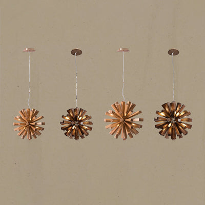 Elvarelle Premium Nordic Art Burst Wood Chandelier