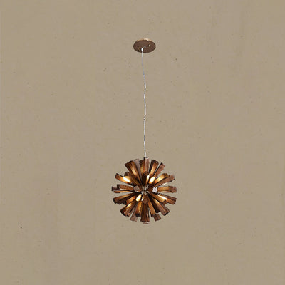 Elvarelle Premium Nordic Art Burst Wood Chandelier