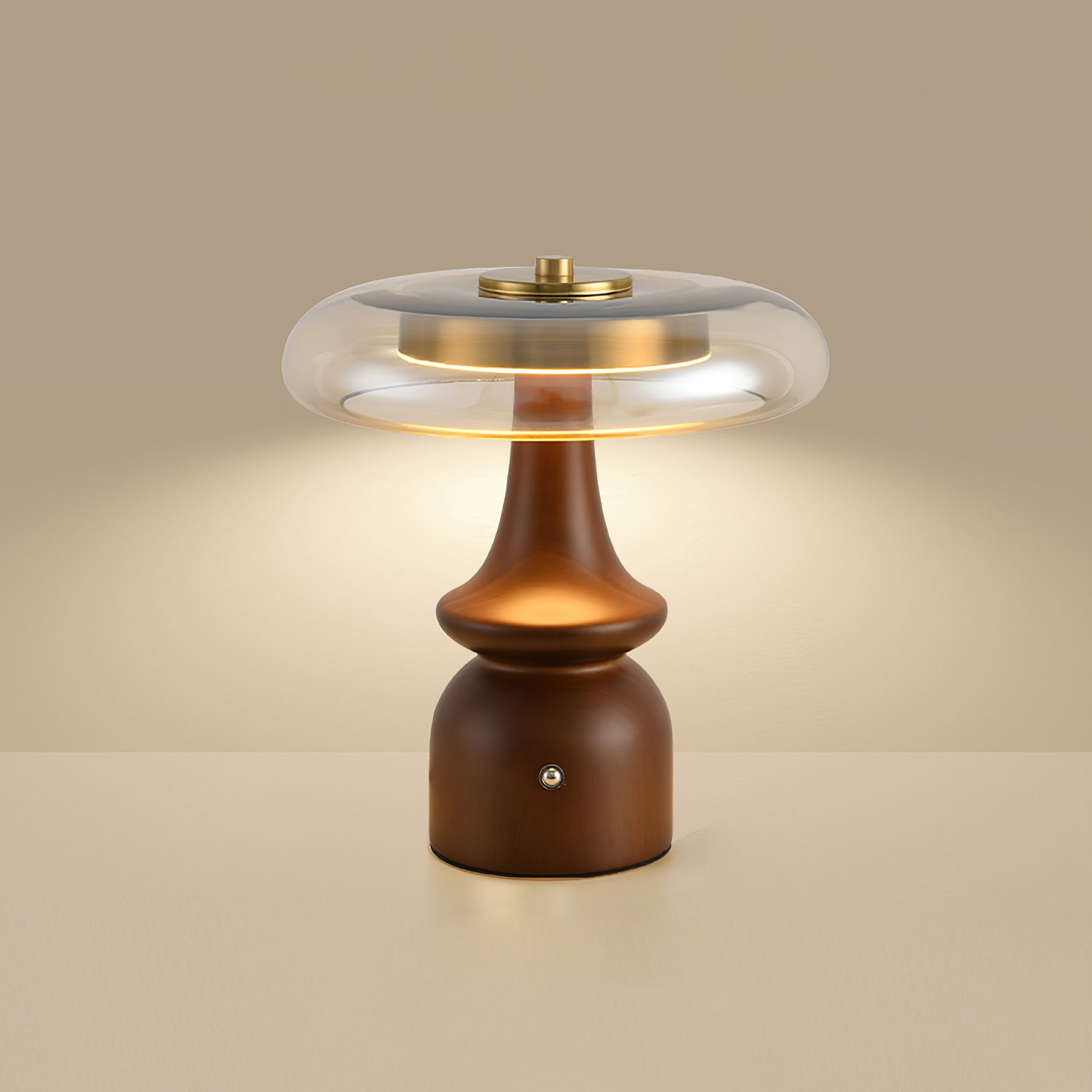 Moro Retro Wood Table Lamp