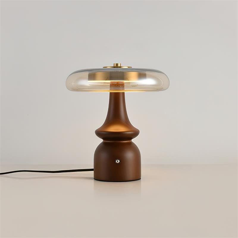 Moro Retro Wood Table Lamp
