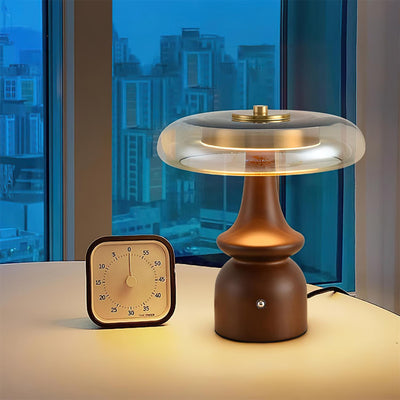 Moro Retro Wood Table Lamp