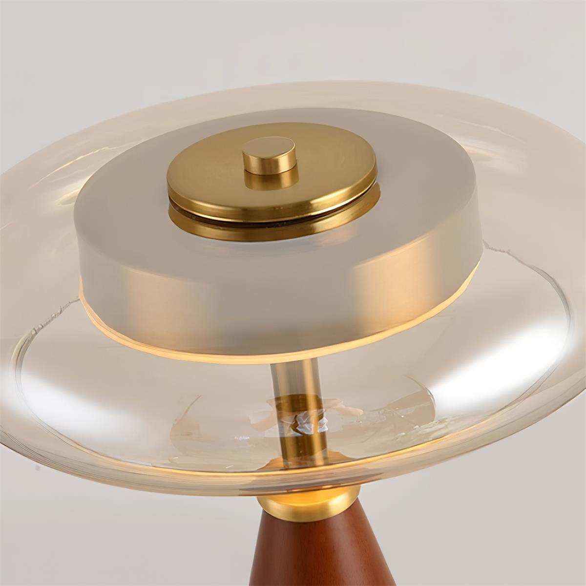 Moro Retro Wood Table Lamp