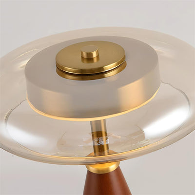 Moro Retro Wood Table Lamp