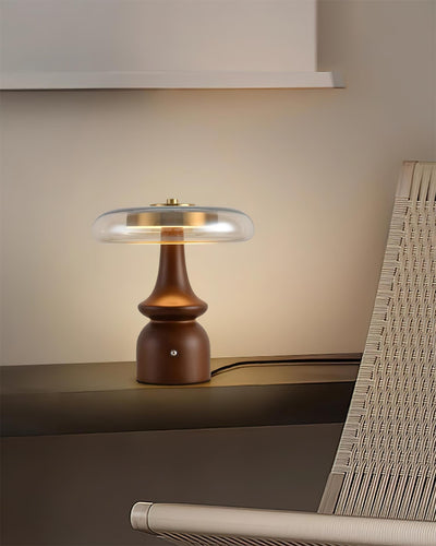 Moro Retro Wood Table Lamp