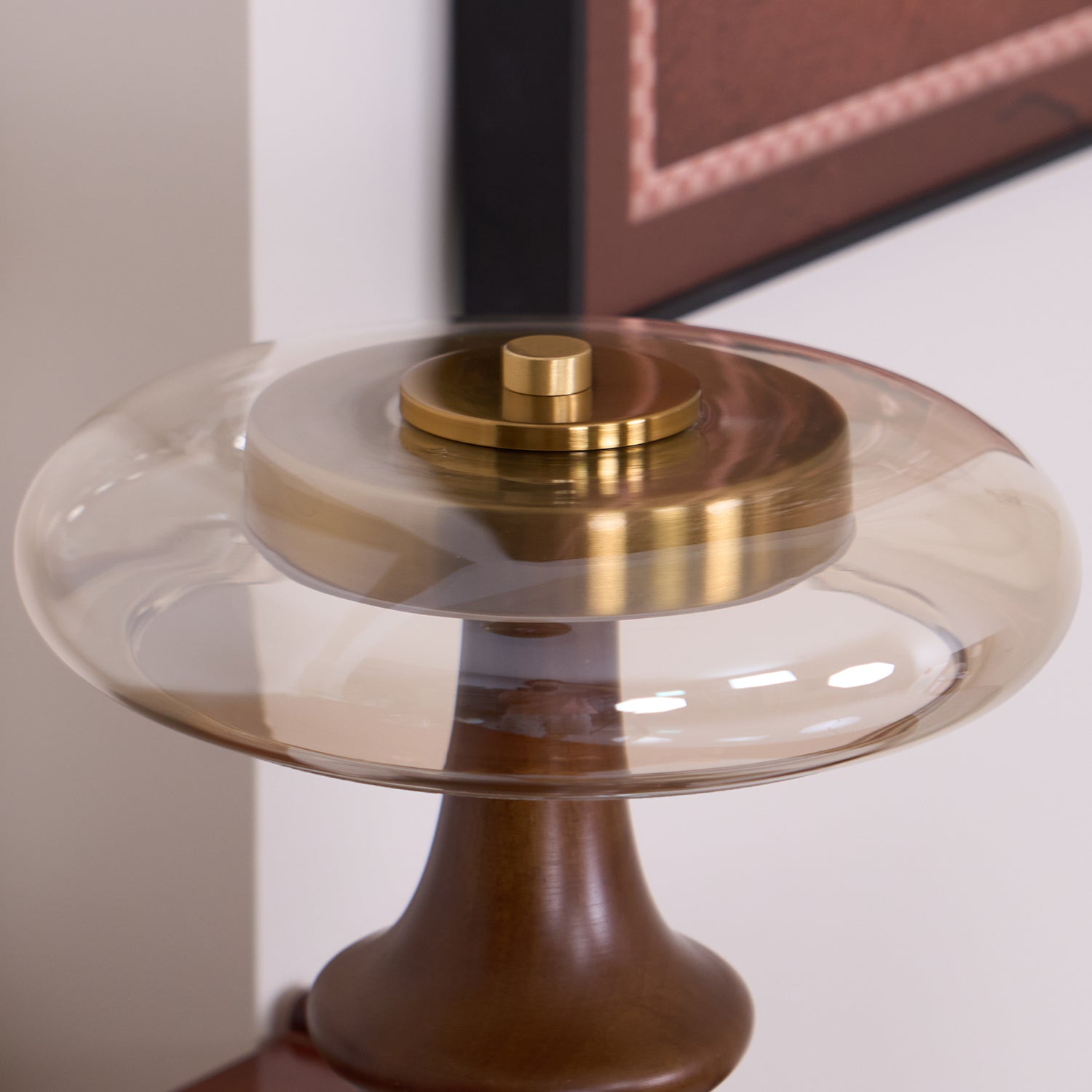 Moro Retro Wood Table Lamp