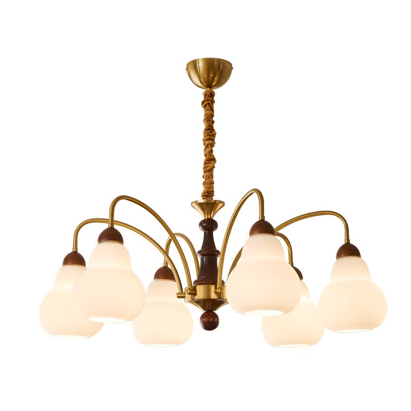 Novelle Traditional Elegance Vintage Wood Chandelier