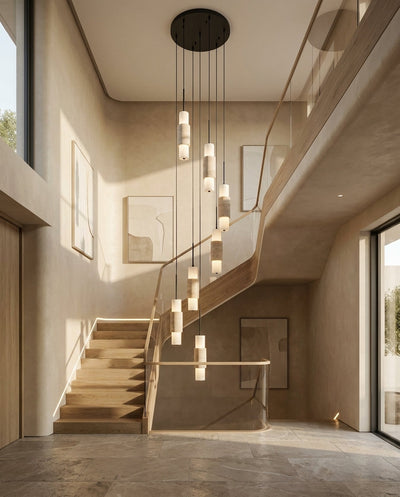 Yarrowcombe Travertine Chandelier