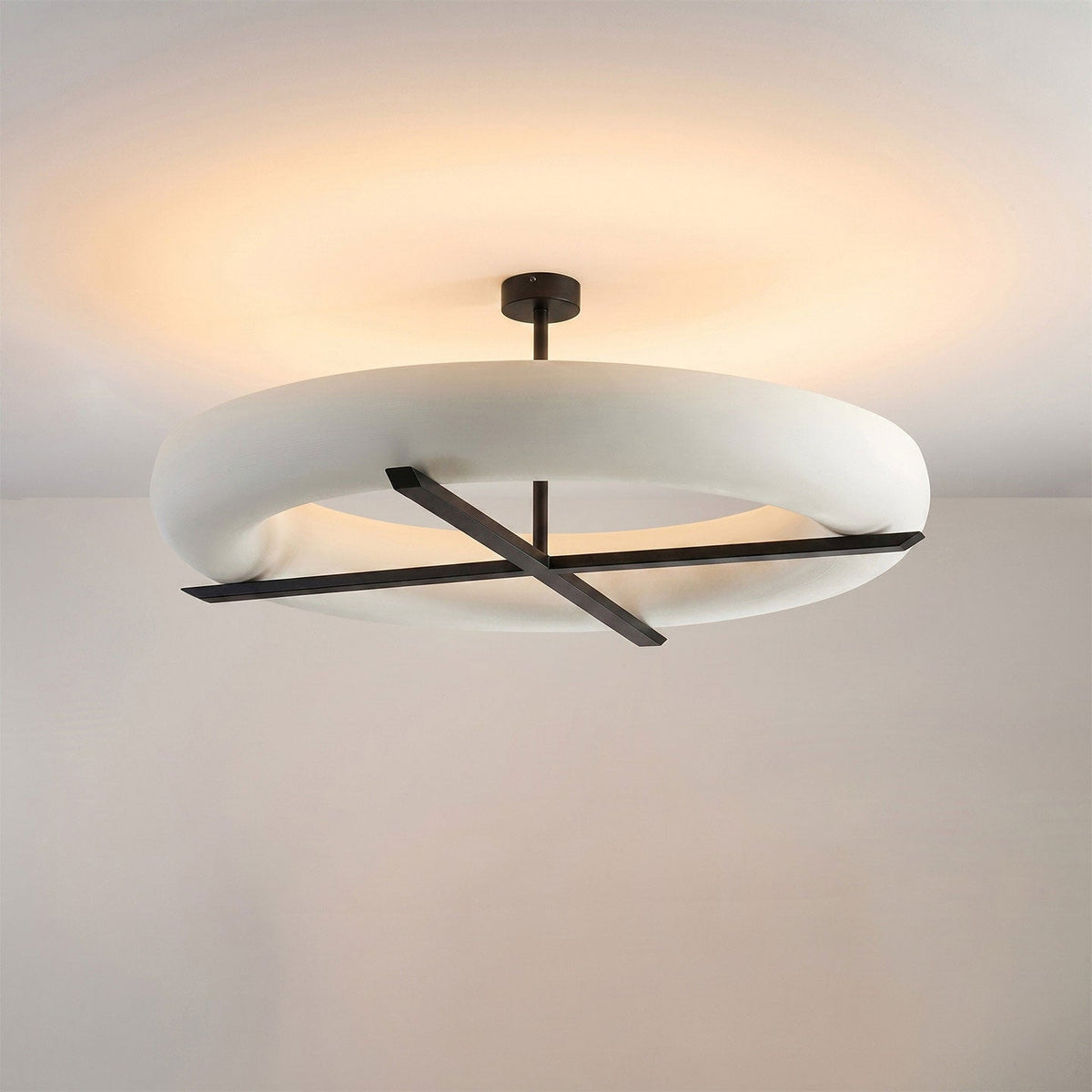 Wexford Geometric Flush Mount Chandelier