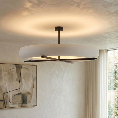 Wexford Geometric Flush Mount Chandelier