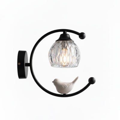 Felix Linearo Artistic Ceramic Bird Wall Lamp