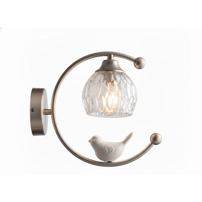 Felix Linearo Artistic Ceramic Bird Wall Lamp