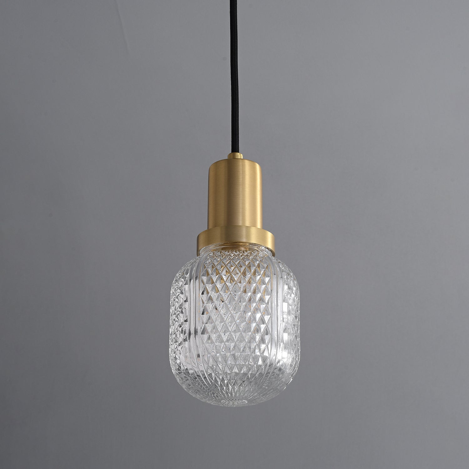 Cacarir Premium Nordic Art Brass Glass Pendant Lamp