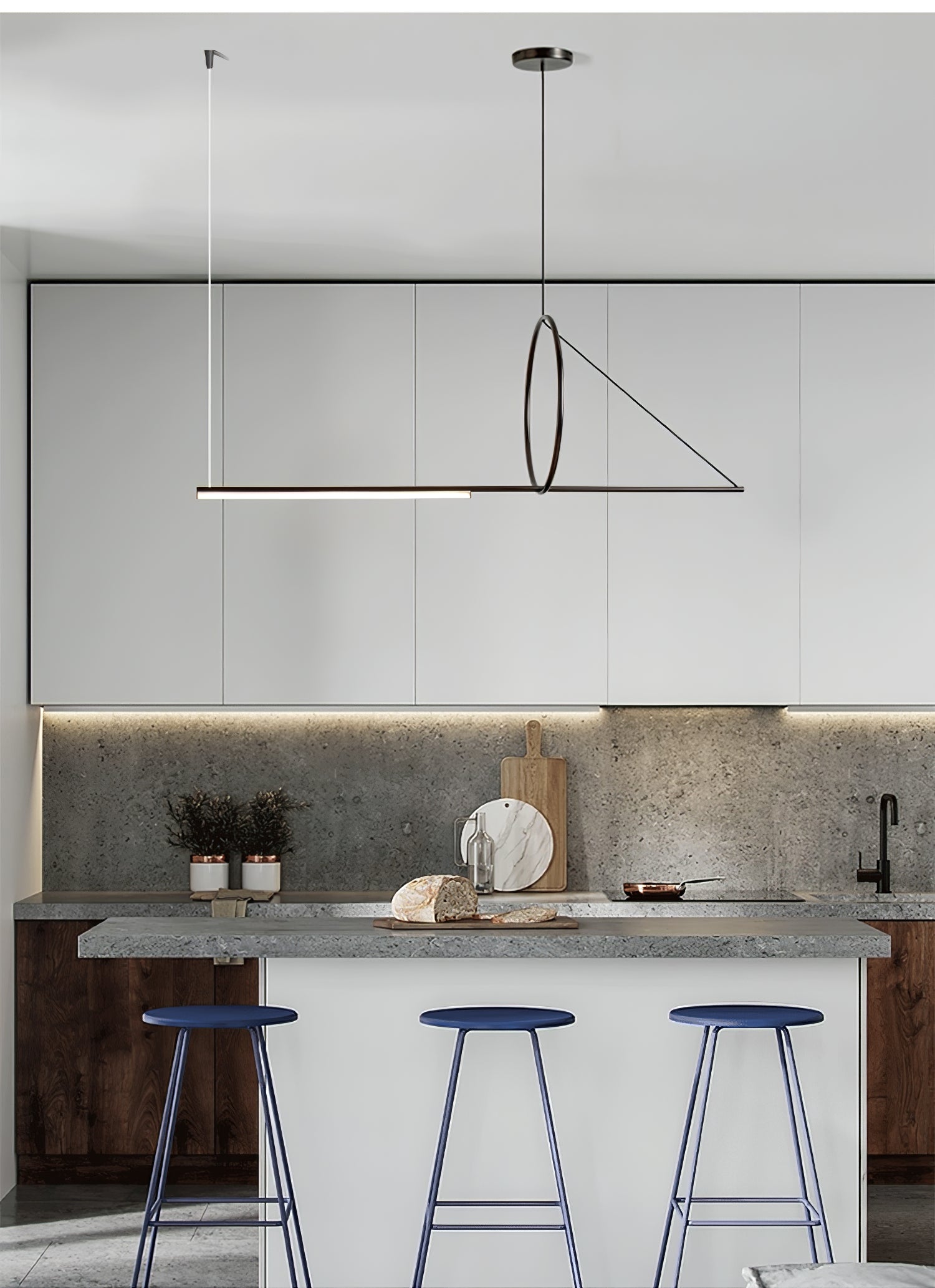 Ilzoror Modern Minimalist Nordic Pendant Light