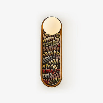 Uzorus Premium Nordic Art Fabric Wall Light