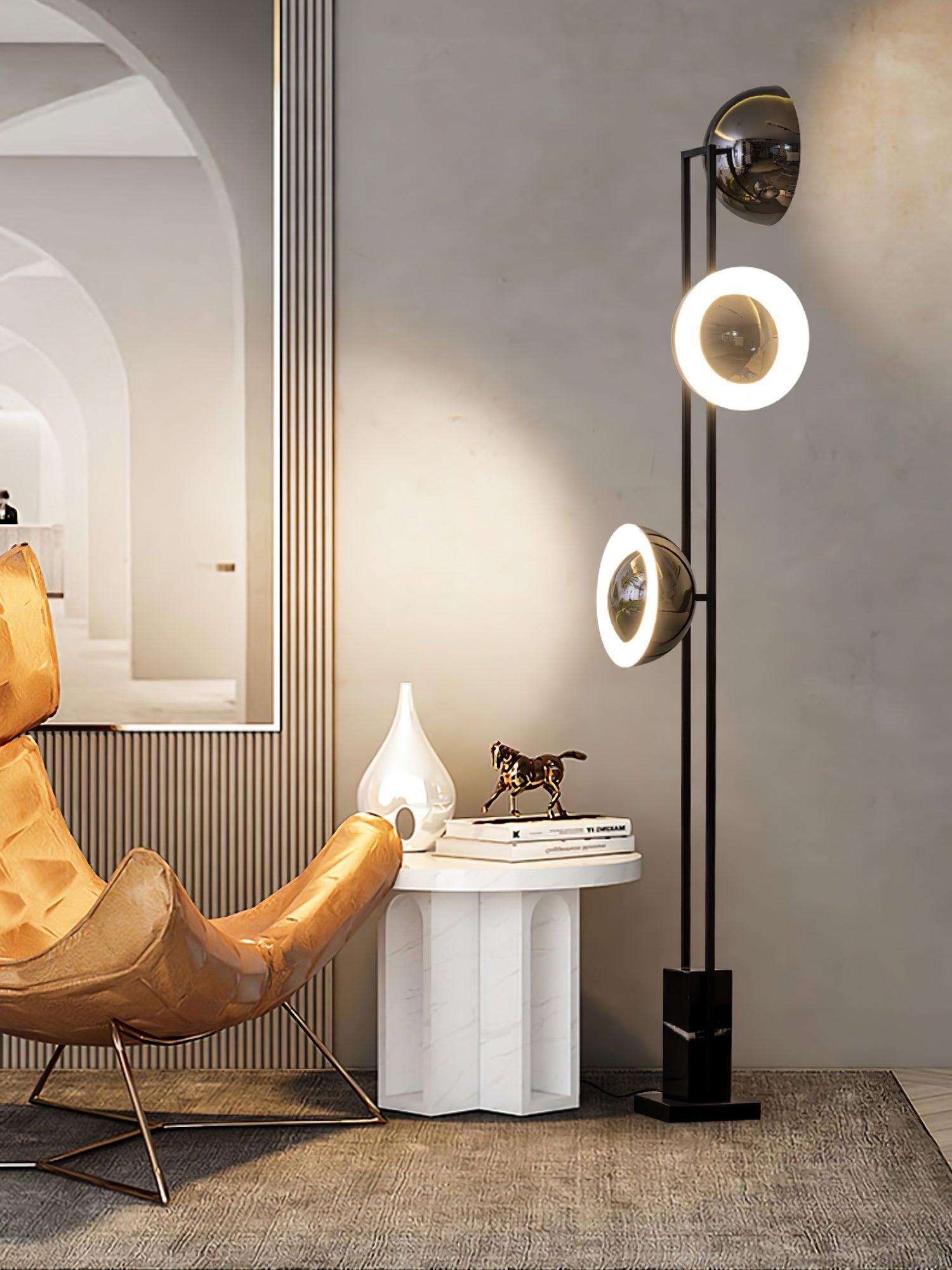 Alio Modern Marble Floor Lamp