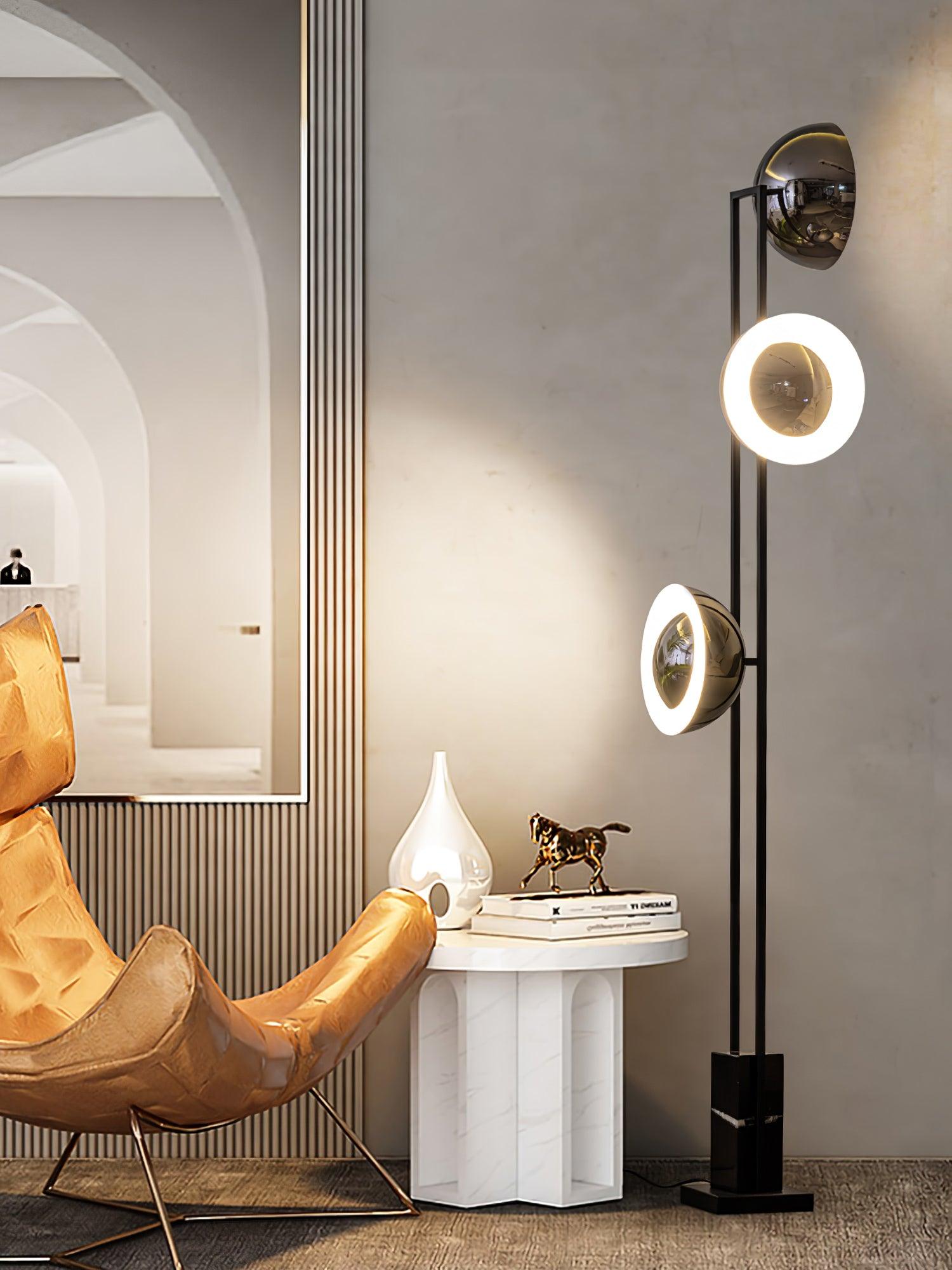 Alio Modern Marble Floor Lamp