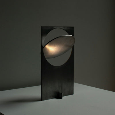 Terieriella Rotating Disc Table Lamp