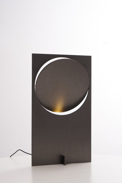 Terieriella Rotating Disc Table Lamp