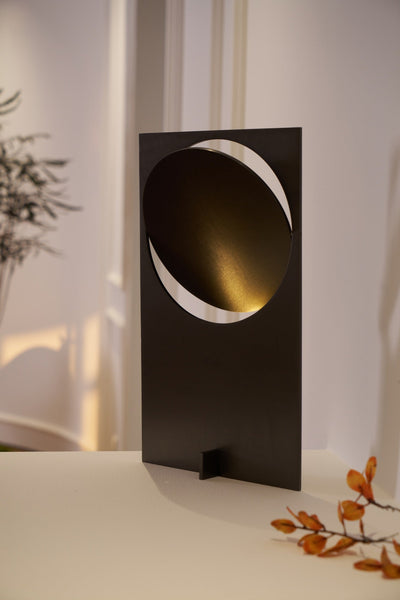 Sixor Steel Futuristic Table Lamp