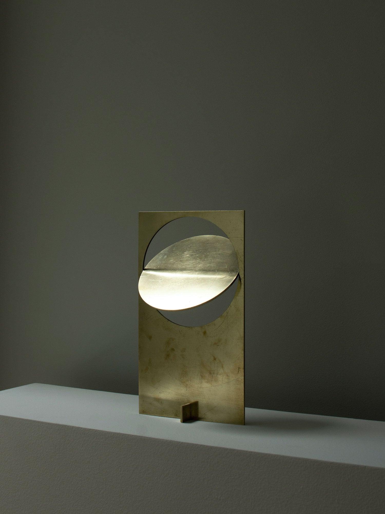 Sixor Steel Futuristic Table Lamp