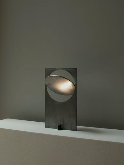 Terieriella Rotating Disc Table Lamp